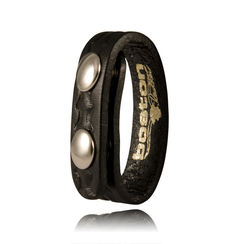 BOSTON LEATHER Leather Belt Keeper, 3/4  With and Without Hidden Cuff Key 5456-3