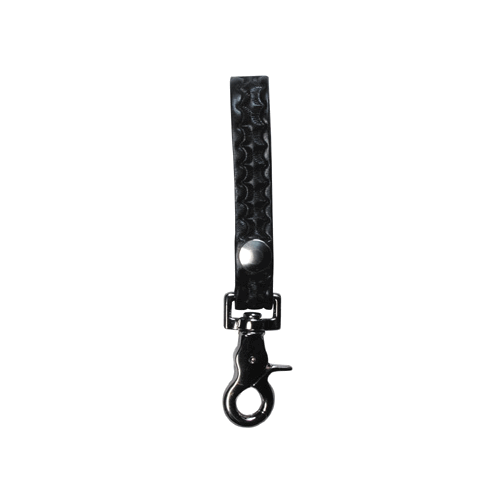 BOSTON LEATHER KEY LOOP W/SNAP. 3/4 .DELUXE 5457-1