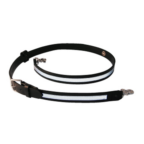 BOSTON LEATHER Firemans Radio Strap 6543R-BRN-1-XL