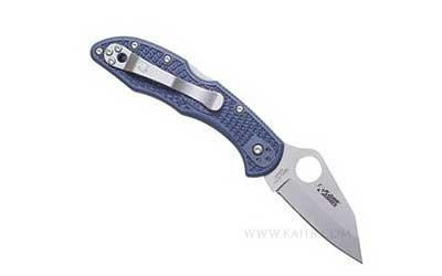 KAHR SPYDERCO DELICA4 2.5" DENIM BL