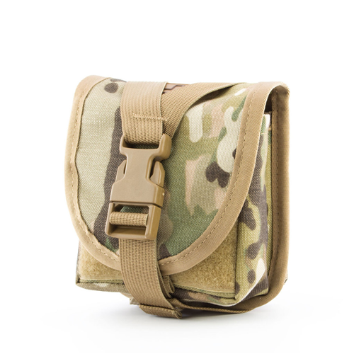 Eleven 10 QD (Quick Detach) SQUARE Med Pouch, MOLLE (Malice Clips) E10-1006QRV-MTC