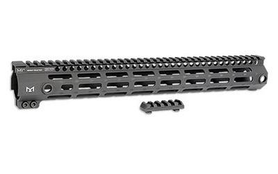 Midwest Industries G3 M-Series Free Float Handguard 15" 7 Sided M-LOK One Piece Aluminum Black MI-G3M15