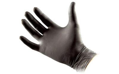 NAR GLOVES BLACK NITRILE LRG 50 PAIR