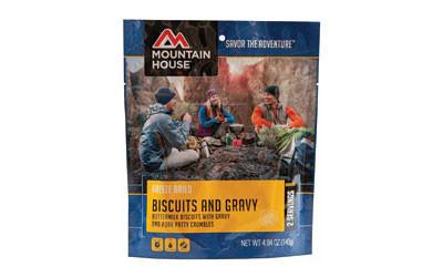MNT HS BRKFST PCH BISCITS & GRVY 6PK