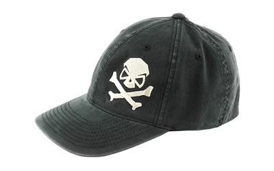 PHU SKULL FLEX HAT BLK/WHI L/XL