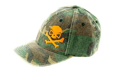 PHU SKULL FLEX HAT CAMO/ORG S/M