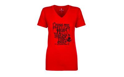 PHU CROSS MY HEART WMN 2X Red
