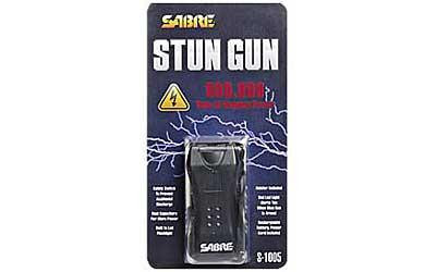 SABRE MINI STUN 600,000 VOLTS BLK