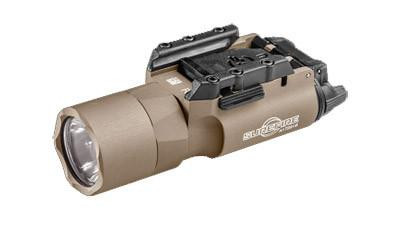Surefire X300U-A Weaponlight 1000 Lumens White LED Bulb CR123A Batteries Switch Aluminum Tan