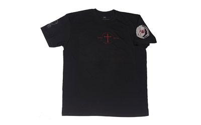 SPIKE'S TSHIRT IF GOD BE FOR BLK L