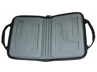 SPRGFLD XD PSTL CASE 4" XD BLK ZIPRD