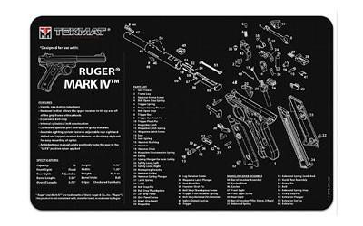 TEKMAT PISTOL MAT RUGER MARK IV BLK
