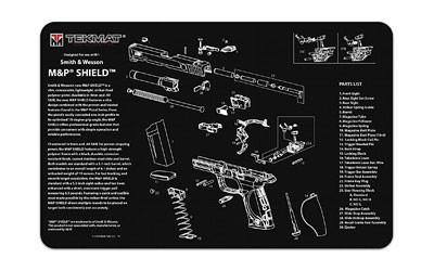 TEKMAT PISTOL MAT S&W M&P SHIELD BLK