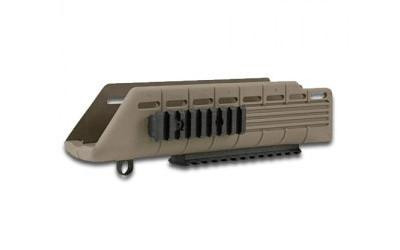 TAPCO SAIGA HANDGUARD W/RAILS FDE