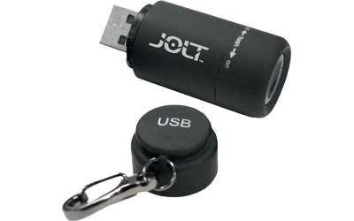 UST JOLT RECHARGEABLE LED LIGHT BLK