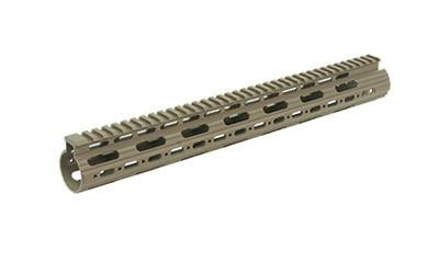 Leapers Inc. AR15 Super Slim Free Float Handguard 15", Flat Dark Earth