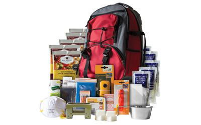 WISE 5 DAY SURVIVAL BACKPACK RED