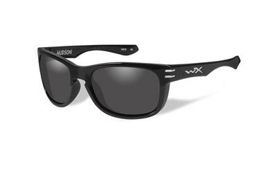 WILEY X HUDSON SMK GRY/GLOSS BLK