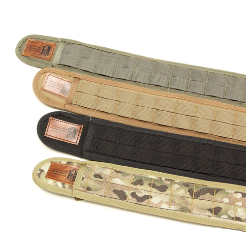 High Speed Gear Slim Grip Slotted Padded Belt 33SPB2BK