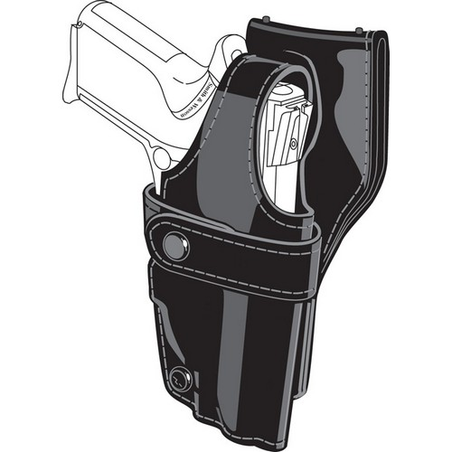 Safariland Model 0705 SSiII Low-Ride, Level III Retention Duty Holster 0705-777-162