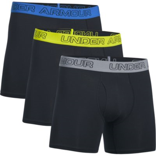 Under Armour Charged Cotton Stretch 6in Boxerjock 3-Pack 1277279003XXL