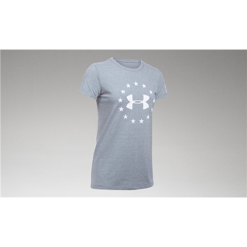 Under Armour Womens UA Freedom Logo T-Shirt 1300367035LG