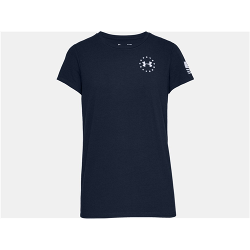 Under Armour Womens UA Freedom Flag 2.0 T-Shirt 1302219408LG