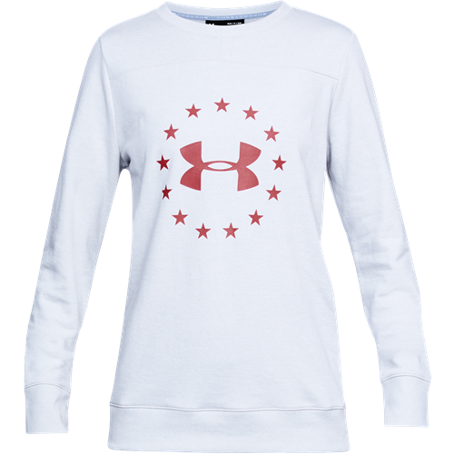 Under Armour Womens UA Freedom Threadborne Crew Long Sleeve T-Shirt 1305245101LG