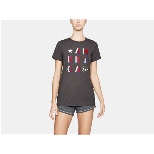 Under Armour Womens UA Freedom America T-Shirt 1305248019LG
