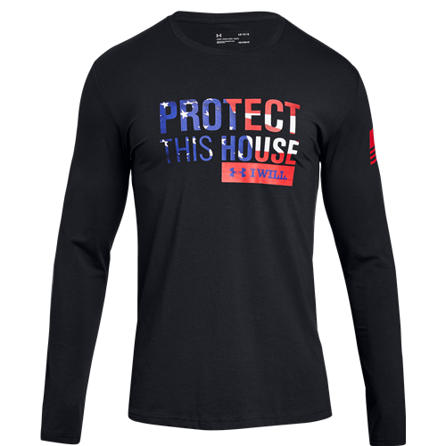 Under Armour UA Freedom Protect This House Long Sleeve T-Shirt 1323163002XL