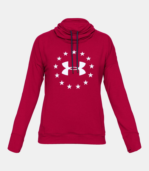 Under Armour Womens UA Freedom Funnel Neck Shirt 1327467651XS