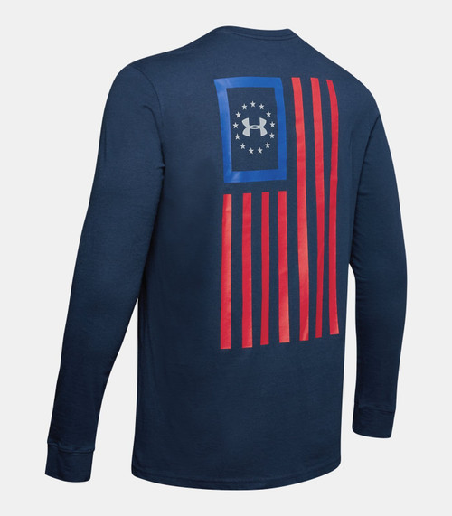 Under Armour UA Freedom New Flag Long Sleeve T-Shirt 1343565408XL