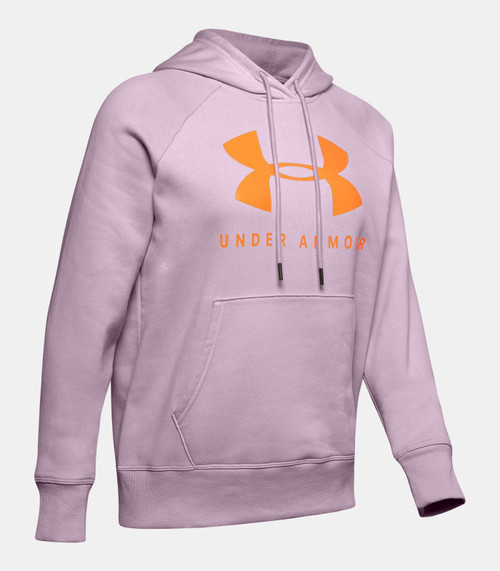 Under Armour Womens UA Rival Fleece Sportstyle Graphic Hoodie 1348550694XL