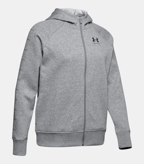 Under Armour Womens UA Rival Fleece Sportstyle LC Sleeve Graphic Hoodie 1348559035XS