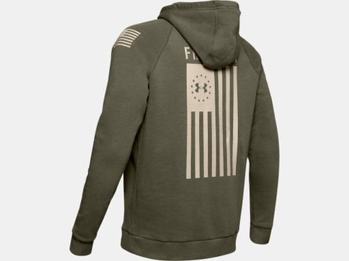 Under Armour UA Freedom Flag Rival Pullover Hoodie 1352678390LG