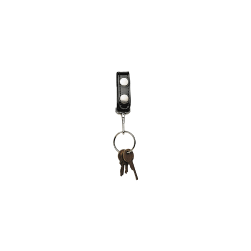 Boston Leather Belt Keeper With Key Snap 5435-1