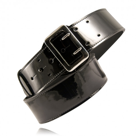 Boston Leather Sam Browne Duty Belt, Fully Lined, 2 1/4 Wide 6501-2-52-GLD
