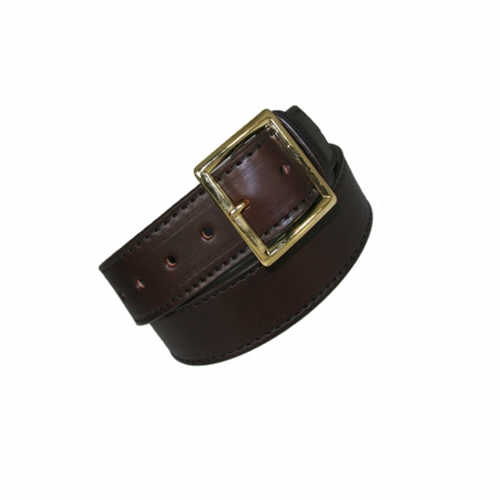 Boston Leather 1 3/4 Lined Garrison Belt 6505L-BRN-1-52