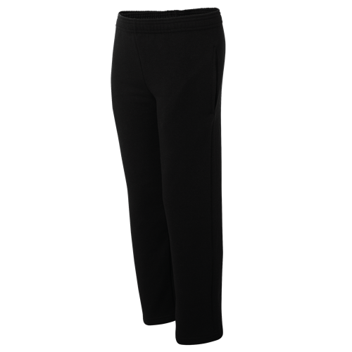 Champion Tactical Eco-Fleece Open Bottom Pants w/ Pockets TAC801 XL BK