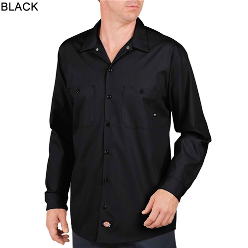 Dickies Industrial Work Shirt LL535BK  M