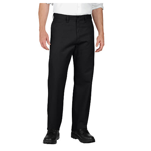 Dickies Industrial Flat-Front Pant LP812BK  36 UL