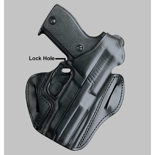 Desantis F.A.M.S. With Lock Hole Belt Holster 01LBAB2Z0