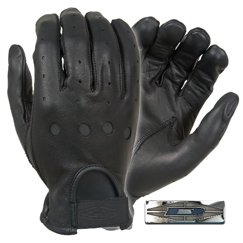 Damascus Full-Finger Leather Driving Gloves D22XLG