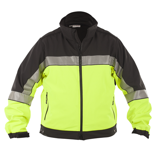 Elbeco Shield Color Block Soft Shell Jacket SH3708HV-XL-R