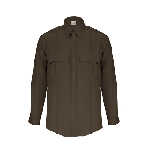 Elbeco TexTrop 2 LS Shirt - Zippered Z315N-15.5-33
