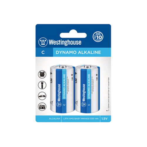 Energy Products Westinghouse C Alkaline 2 Pack WES-LR14-BP2