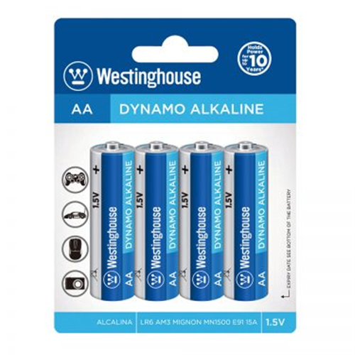 Energy Products Westinghouse AA Alkaline 4 pack WES-LR6-BP4