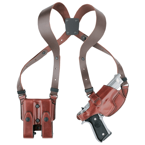 Aker Leather Comfort-Flex Shoulder Holster H101BPRU-CO1911