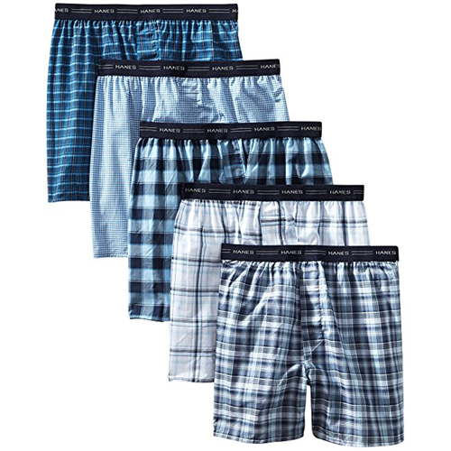 Champion Tactical FreshIQ Tagless Tartan Boxers 841BX5SM