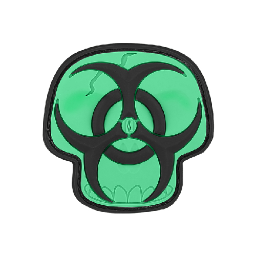 Maxpedition Biohazard Skull Morale Patch BZSKZ